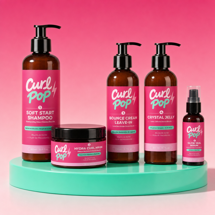 La Routine Complète Curl Pop ⚡ — Coffret 5 étapes