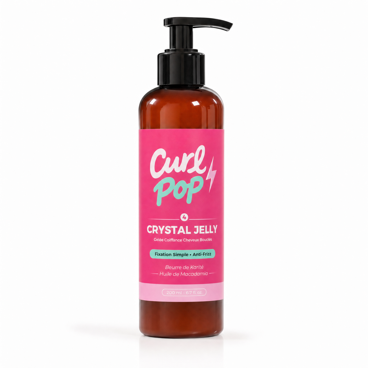 Le Trio Définition Curl Pop — Crystal Jelly, gelée coiffante définition cheveux bouclés 200 ml