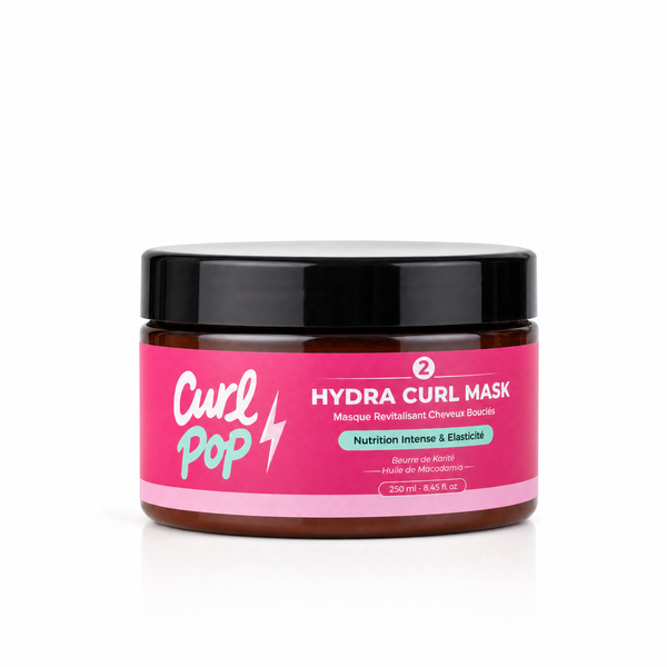 ② Hydra Curl Mask — Masque nutrition intense cheveux bouclés · 250 ml